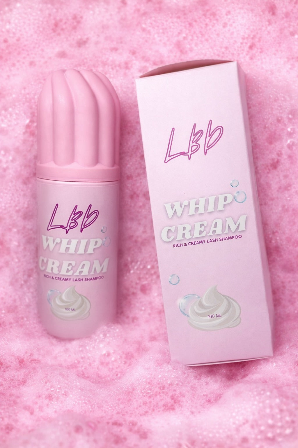 LBD Whip Cream Lash Shampoo